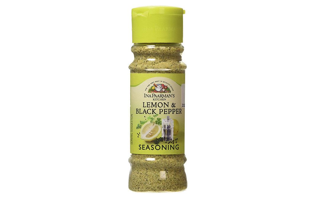 Ina Paarman's Lemon & Black Pepper Seasoning   Plastic Bottle  200 millilitre